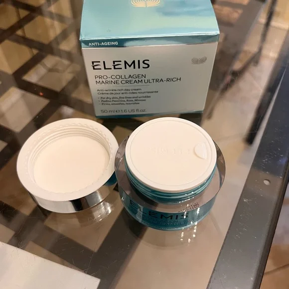 NEW NIB Elemis Pro-Collagen Ultra Rich Marine Cream 50ml Anti-Wrinkle Day Cream - Picture 4 of 4